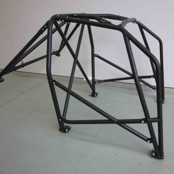 AGI - BMW E30 2dr - 2016 CAMS spec National level Bolt-in Roll cage - Option F (floor pic - side)