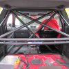 AGI - Alfa 147 GTA - 2015 CAMS Half cage + double diagonal thru hoop + double rear diagonals (car pic -rear) - Option A
